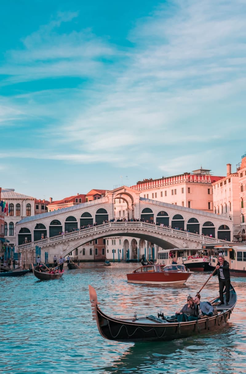 Dasmë në Venecia me transferim me varkë dhe QR kod për fotot e të ftuarve